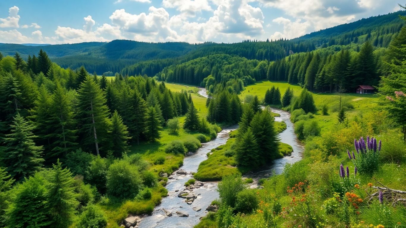 Biodiversitatea endemică a României în habitatul său natural.