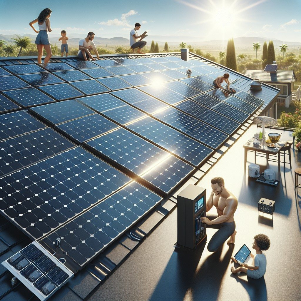 energie solară acasă